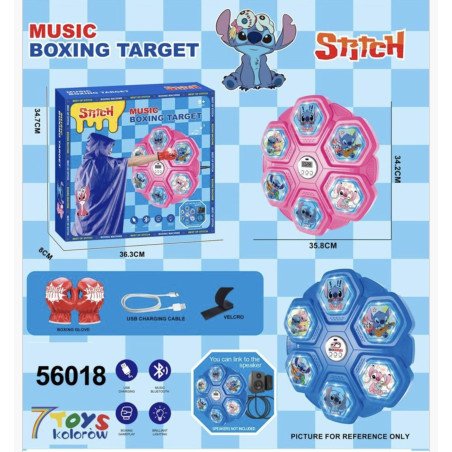 BOKSERSKA TARCZA TRENINGOWA MUSIC BLUETOOTH BOXING STITCH