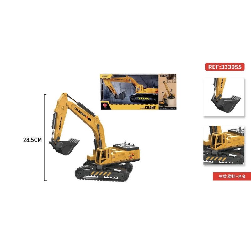 ENGINEERING VEHICLE SAMOCHÓD METALOWY