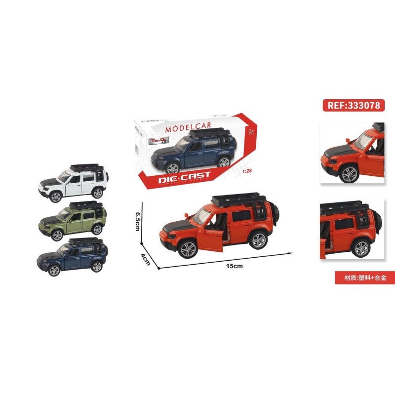 ZABAWKA SAMOCHÓD METALOWY