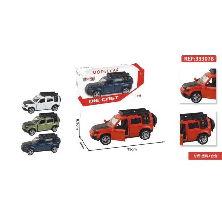 ZABAWKA SAMOCHÓD METALOWY