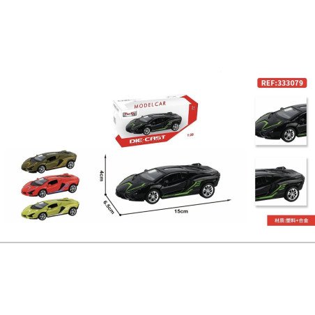 ZABAWKA SAMOCHÓD METALOWY