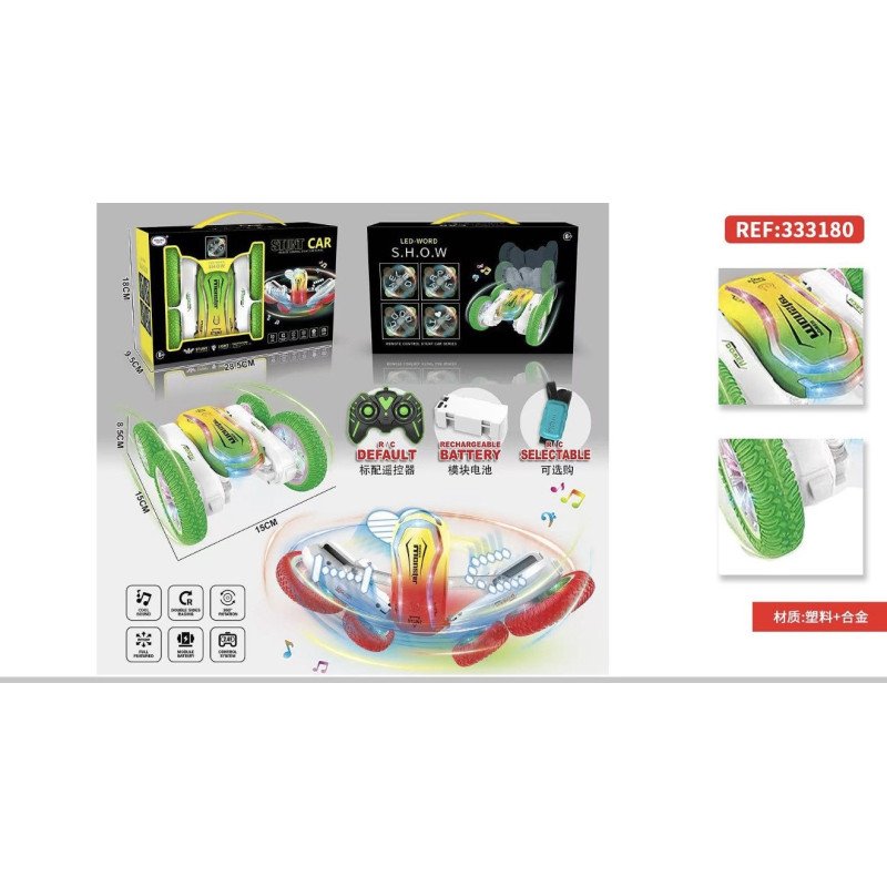 AUTO STUNT CAR ZDALNIE STEROWANY SAMOCHÓD