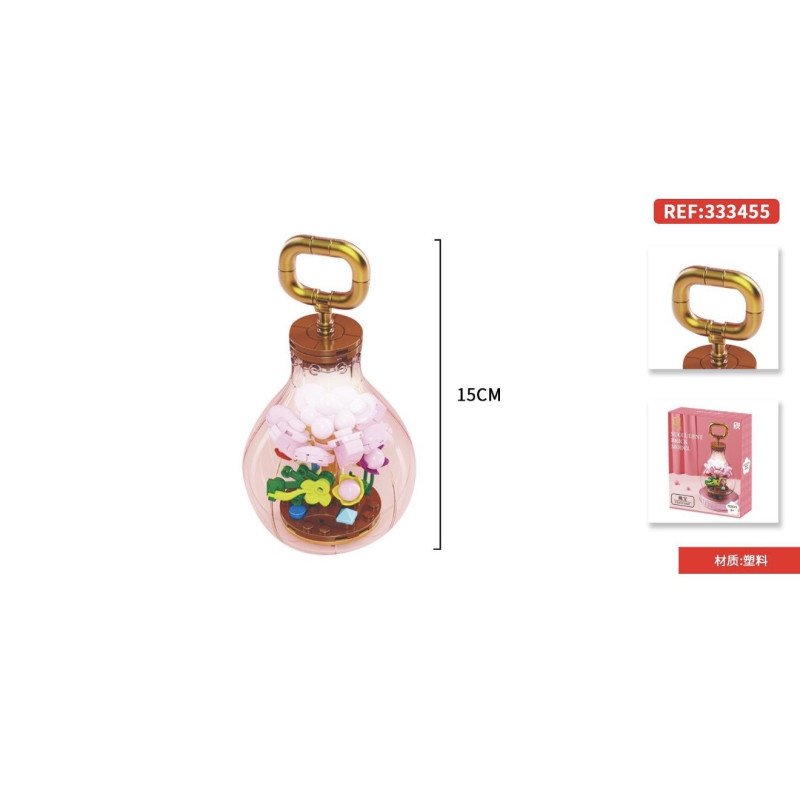 KLOCKI SUCCULENT BRICK MODEL