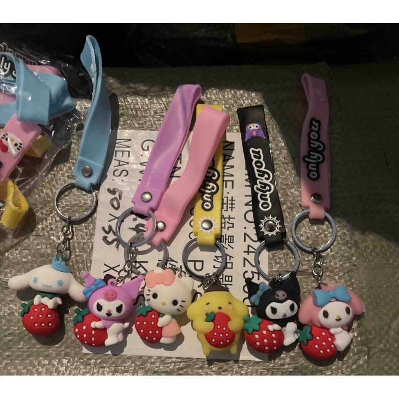 BRELOK GUMOWE SANRIO