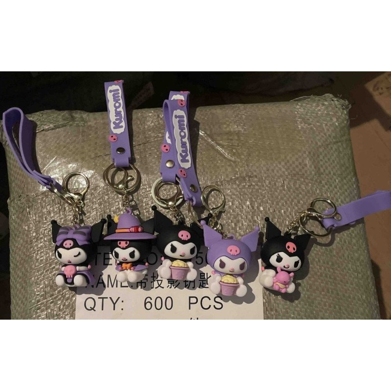 BRELOK GUMOWE KUROMI