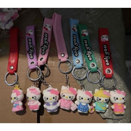 BRELOK GUMOWE HELLO KITTY