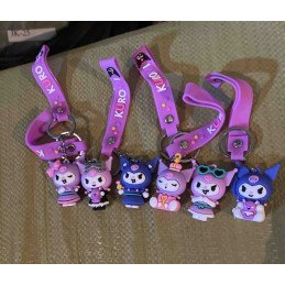 BRELOK GUMOWE KUROMI