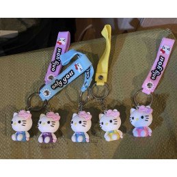 BRELOK GUMOWE HELLO KITTY