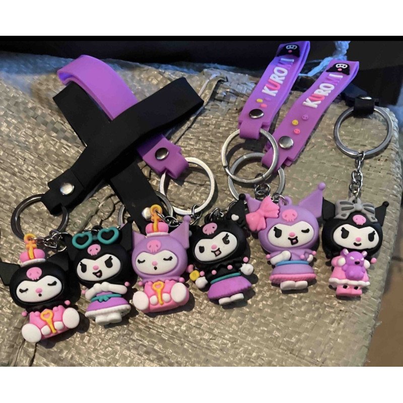 BRELOK GUMOWE KUROMI