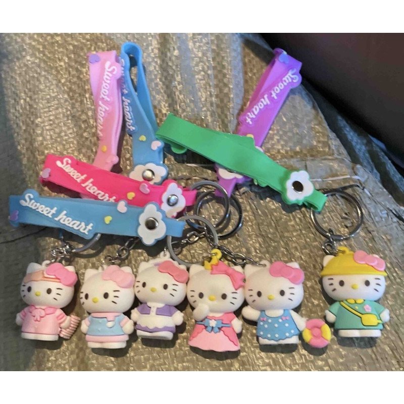 BRELOK GUMOWE HELLO KITTY