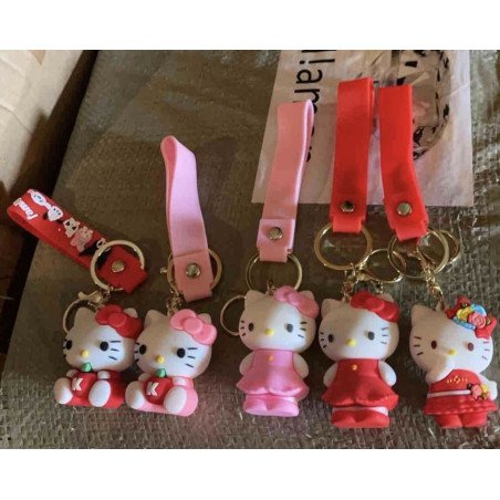 BRELOK GUMOWE HELLO KITTY