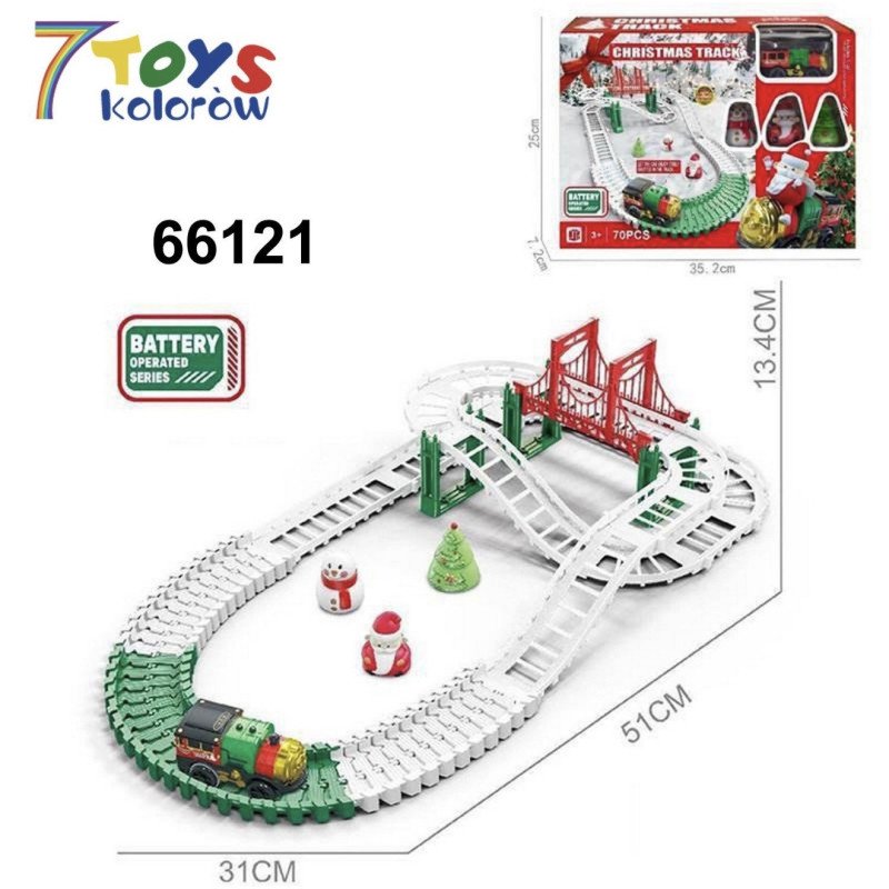 TOR ZABAWKOWY TRAIN SET CHRISTMAS