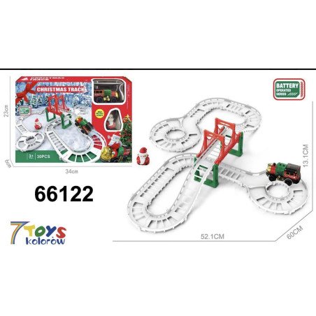 TOR ZABAWKOWY TRAIN SET CHRISTMAS