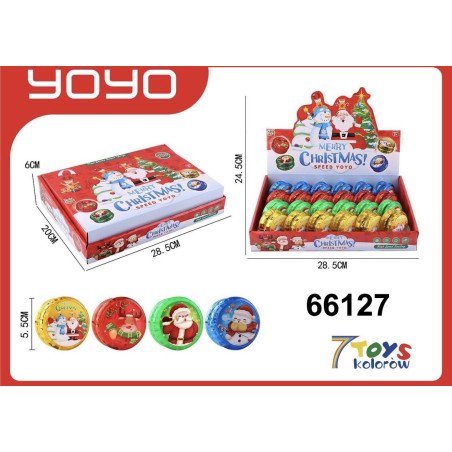 ZABAWKA YOYO ŚWIĄTECZNA