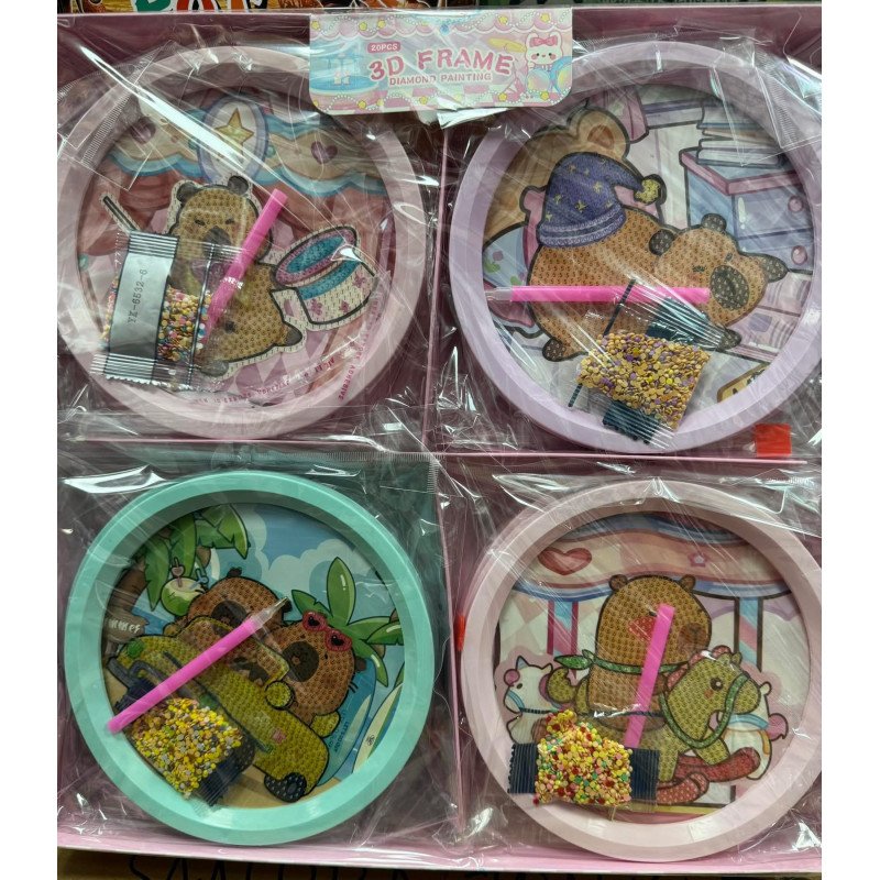 MALOWANIE DIAMENTAMI HAFT DIAMENTOWY KAPIBARA