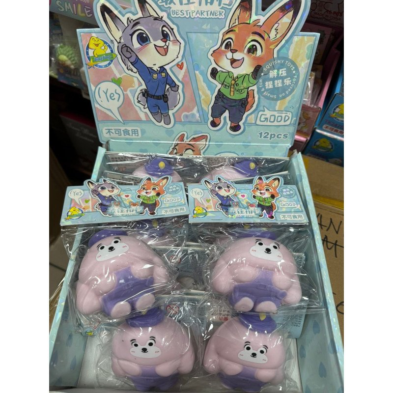SQUISHY GNIOTKI ZOOTOPIA