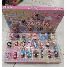 ZESTAW 24SZT FIGURKI KALENDARZ ADWENTOWY LABUBU