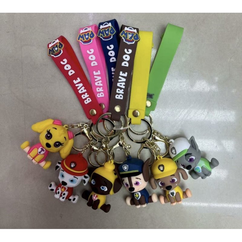 BRELOK GUMOWE PSI PATROL