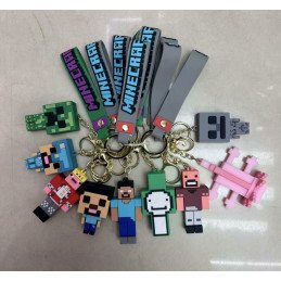 BRELOK GUMOWE MINECRAFT