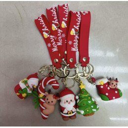 BRELOK GUMOWE ŚWIĄTECZNY