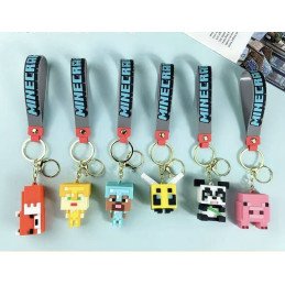 BRELOK GUMOWE MINECRAFT