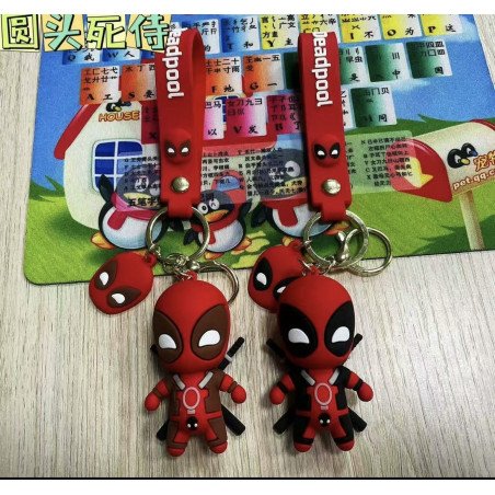 BRELOK GUMOWE DEADPOOL