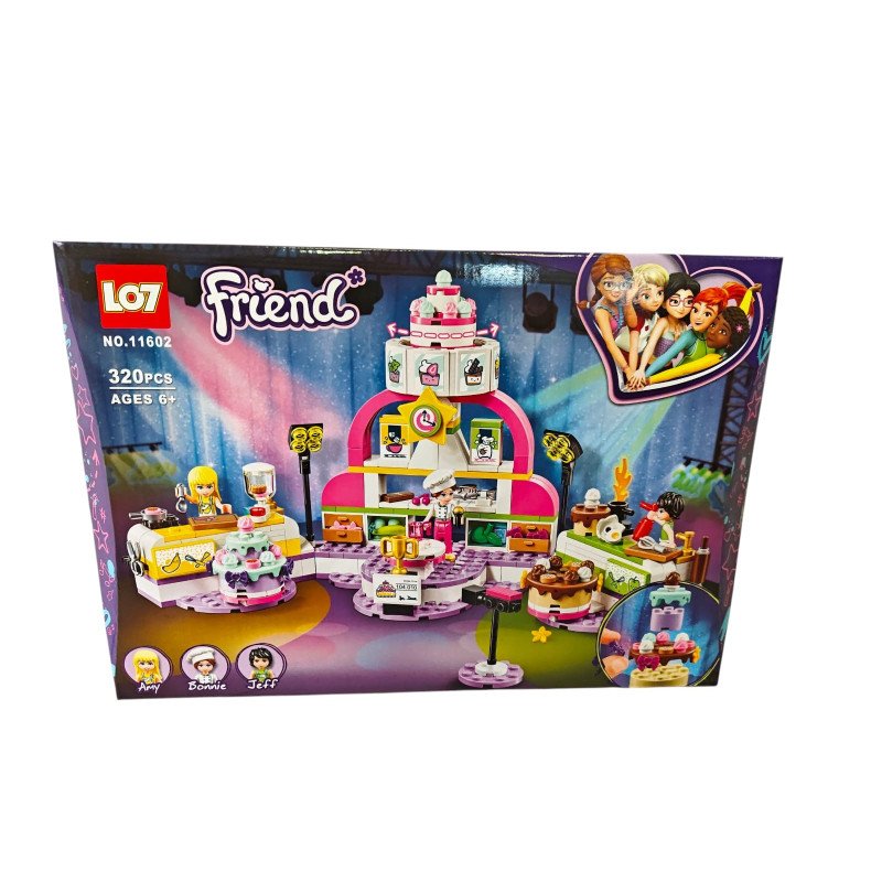 KLOCKI 322PCS FRIEND