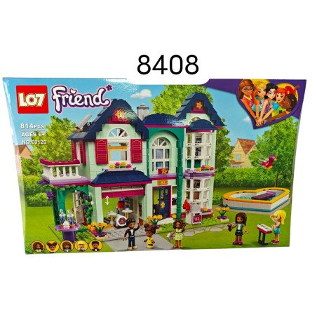 KLOCKI 814PCS FRIEND