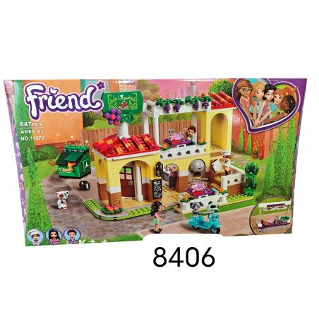 KLOCKI 647PCS FRIEND