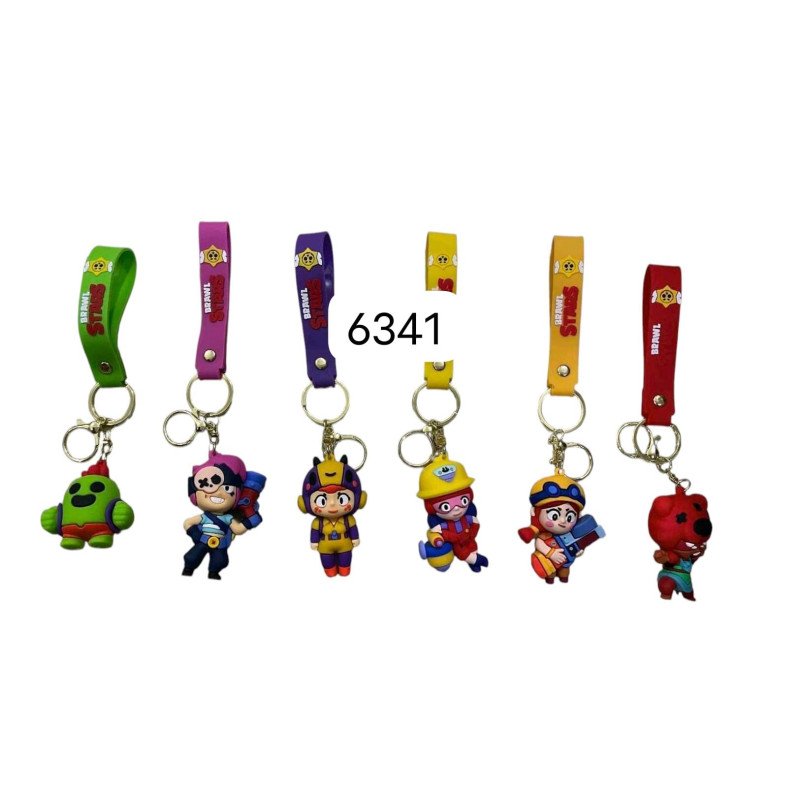 BRELOK GUMOWE STARS BRAWL