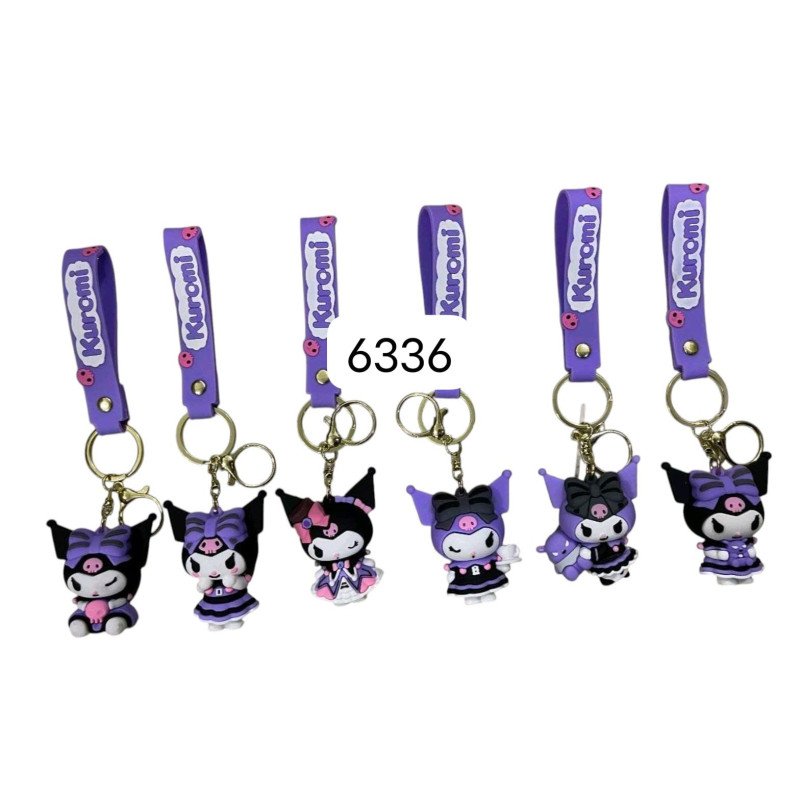 BRELOK GUMOWE KUROMI