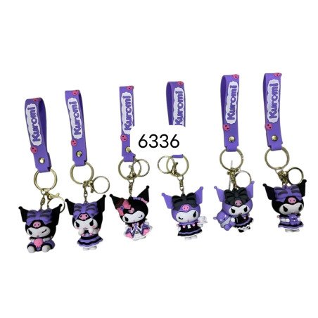 BRELOK GUMOWE KUROMI