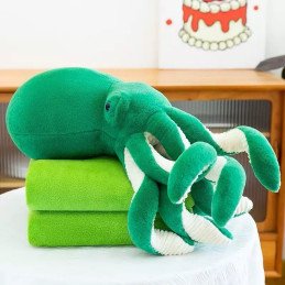 PODUSZKA MASKOTKA OŚMIORNICA Z KOCEM