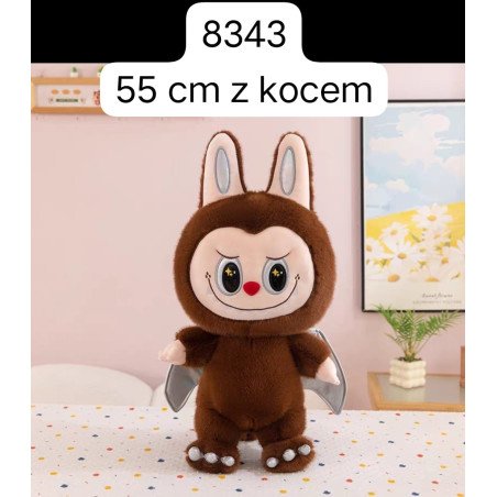 PODUSZKA MASKOTKA LABUBU Z KOCEM