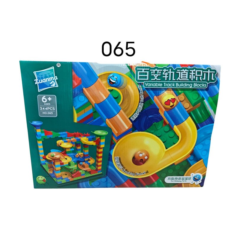 KLOCKI 344PCS VARIABLE TRACK BUILDING BLOCKS