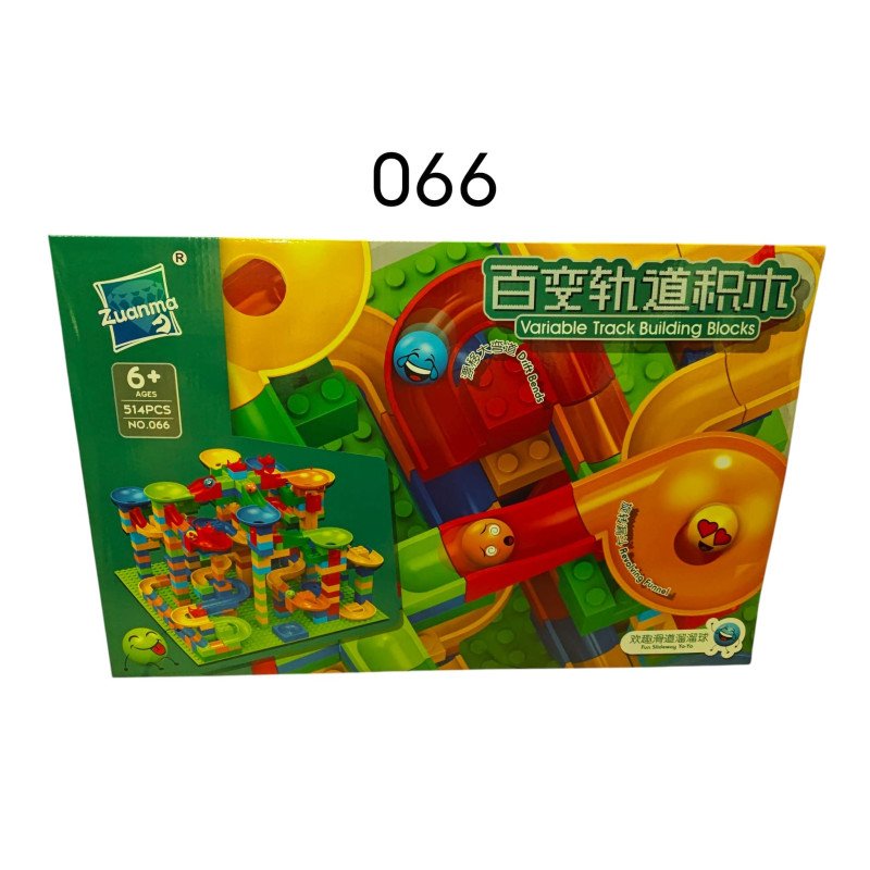 KLOCKI 514PCS VARIABLE TRACK BUILDING BLOCKS