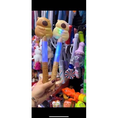 ZABAWKA ŚWIECĄCY LED KAPIBARA