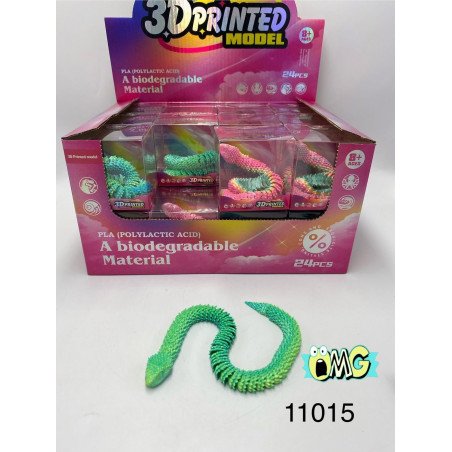 FIGURKI 3D WĄŻ PRINTED MODEL