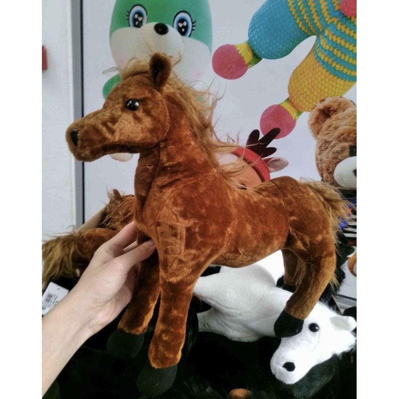 PLUSZOWA MASKOTKA KONIE 40CM