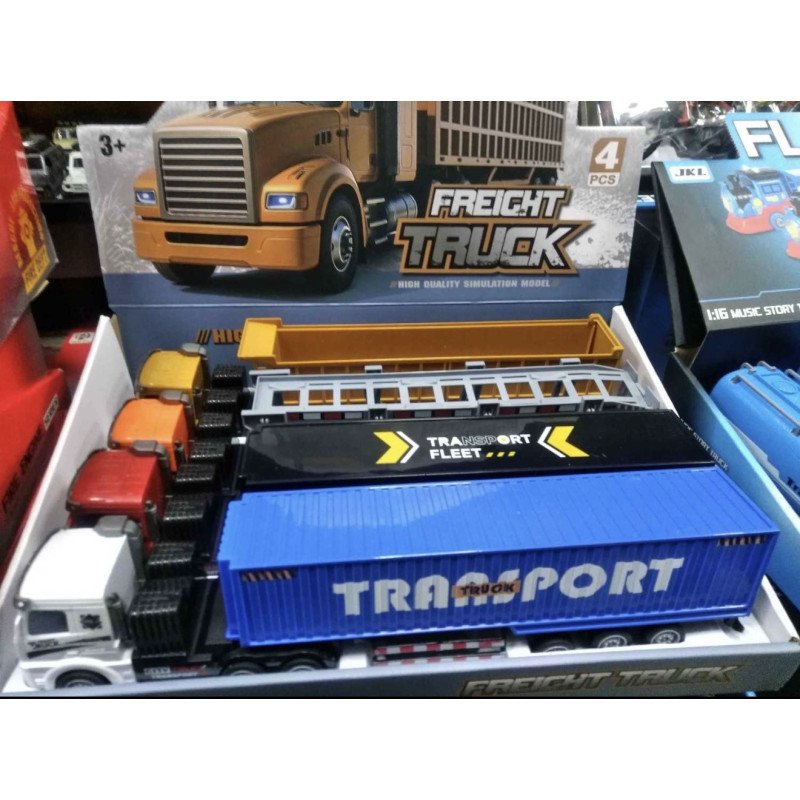 AUTO CIĘŻARÓWKA Z KONTENEREM FREIGHT TRUCK