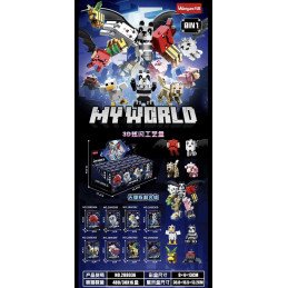 KLOCKI 288036 MY WORLD MINECRAFT
