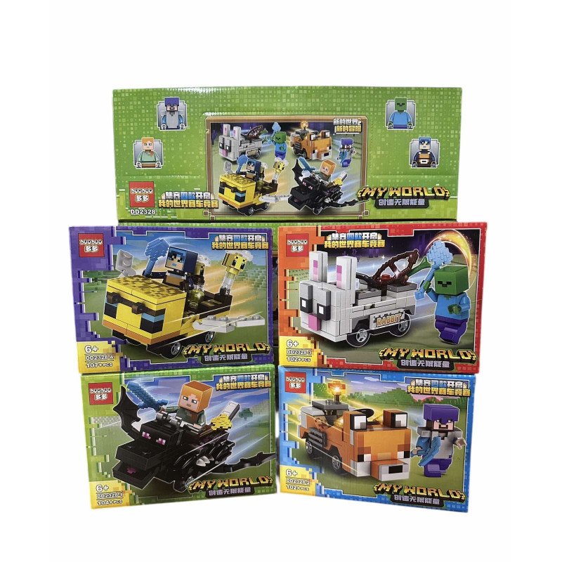 KLOCKI 2328 MY WORLD MINECRAFT