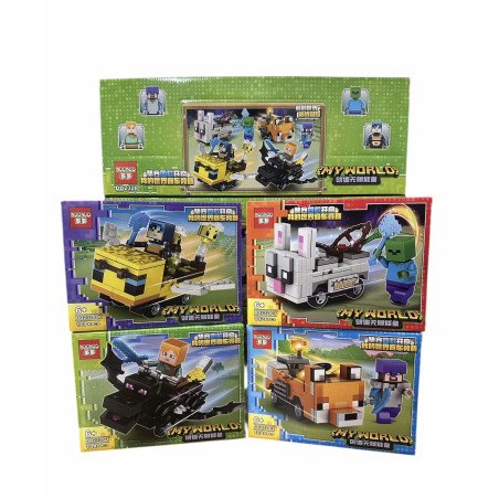 KLOCKI 2328 MY WORLD MINECRAFT