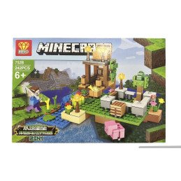 KLOCKI 242PCS MINECRAFT
