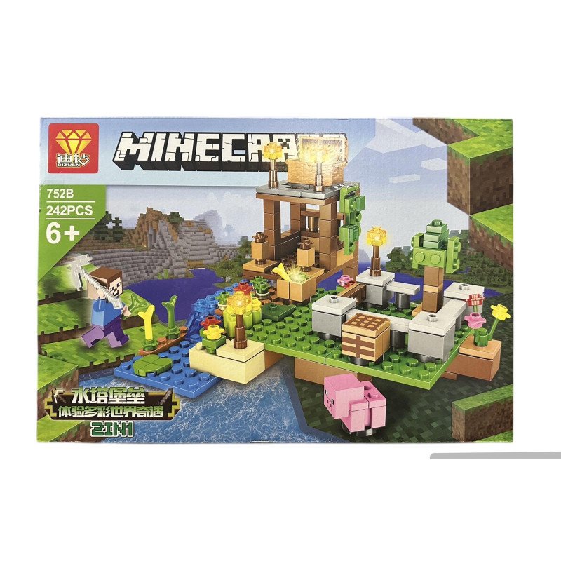 KLOCKI 242PCS MINECRAFT