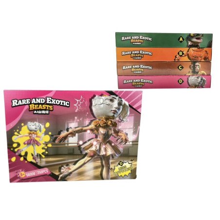 KLOCKI 56006 BRAIN ROT RARE & EXOTIC BEASTS