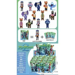 LOSOWA SASZETKI FIGURKI ZOOTOPIA 2