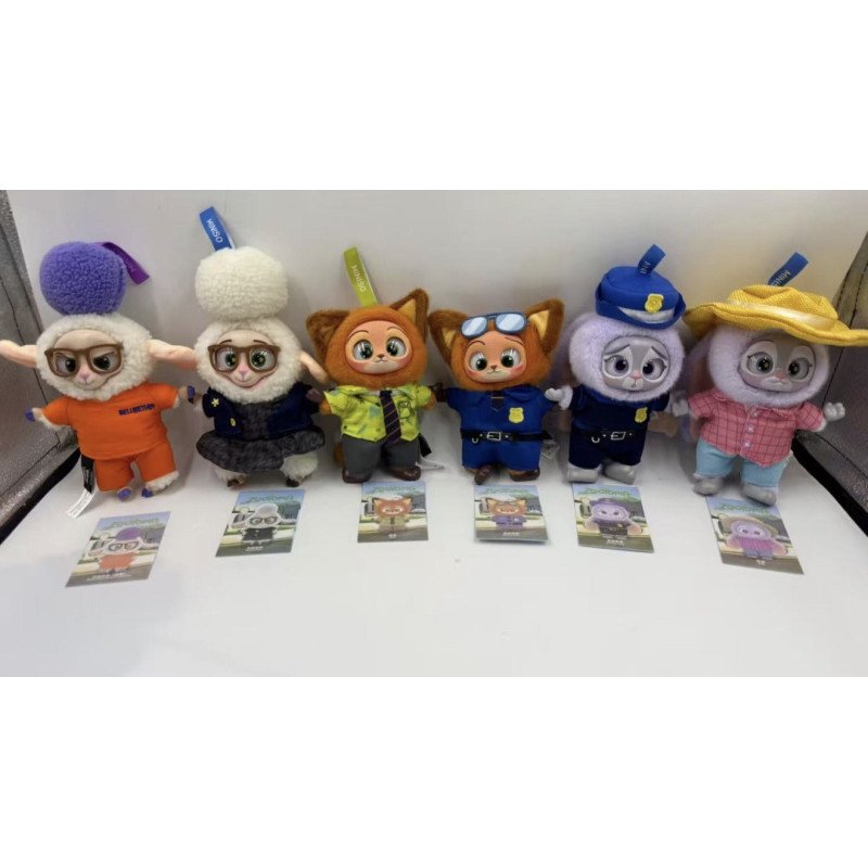 SASZETKI LOSOWA BRELOK PLUSZAK ZOOPIA 2 W PUDEŁKO