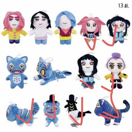 PLUSZOWA MASKOTKA K-POP DEMON HUNTER 20-25CM