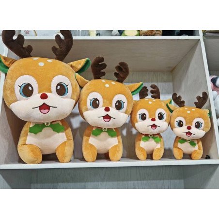PLUSZOWA MASKOTKA RENIFER 25CM